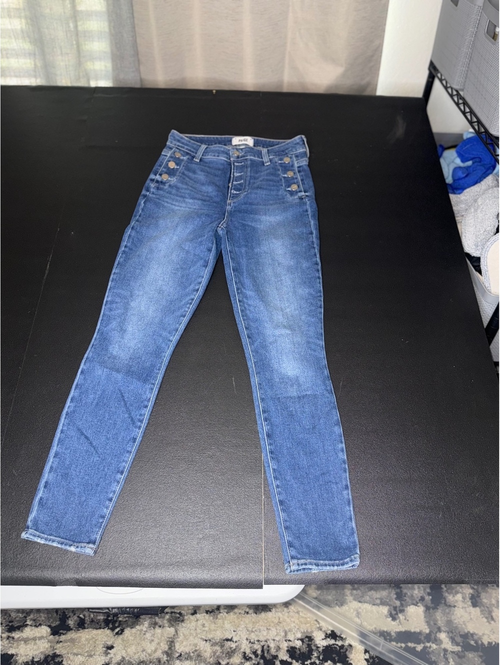 Paige High-Waisted Skinny Jeans Size 27